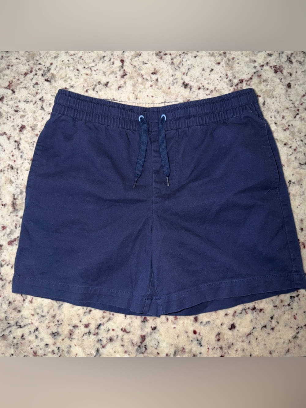 TailorByrd Boys Medium 10/12 Shorts Size Medium Navy Blue Cotton Stretch 5” EUC